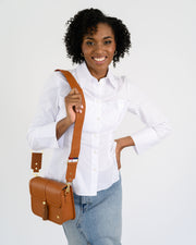 Tola Classic Shoulder Bag - Brown