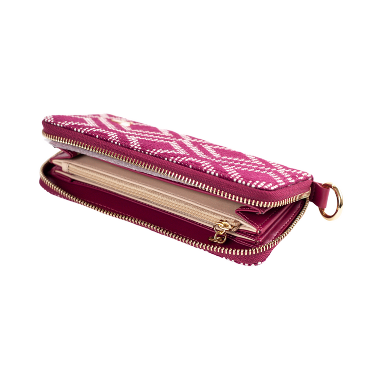 Adunni Wallet - Burgundy