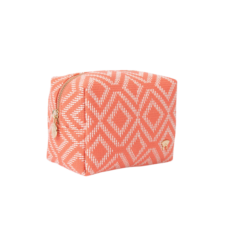 Abike Makeup Pouch - Coral