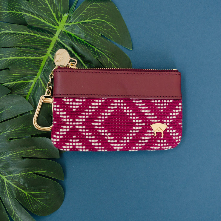 Adunni Mini Pouch - Burgundy