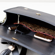 Tola Classic Shoulder Bag - Black - Olori